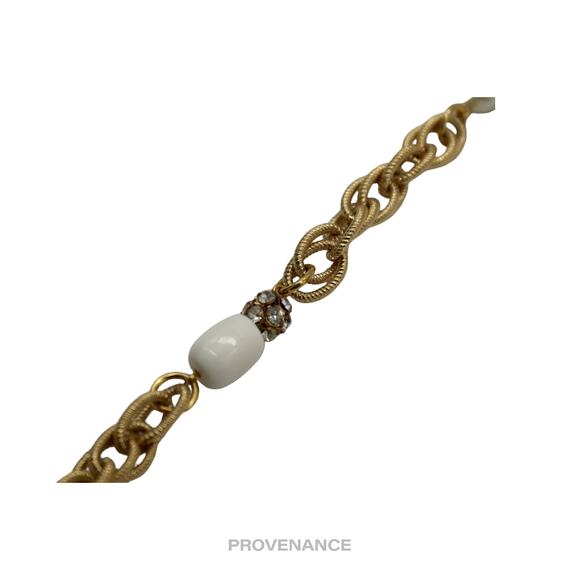 🔴 Givenchy Large Pearl Gold Chain - Picture 5 of 8